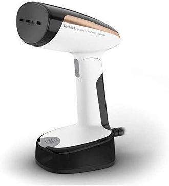 T-fal Dt3030 Access Steam Pocket Cepillo De Vapor, 1300 W, 120 Milliliters, 44 Decibeles, Negro/blanco/oro Rosa