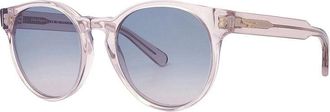Ferragamo SF1068S 260 Crystal Nude/Smoke Rose Gradient