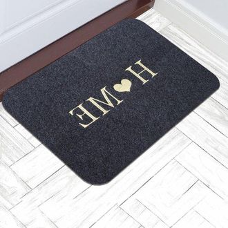 OEM Felpudo De Bienvenida, Alfombra Atrapa, Suciedad Y Recogedor De Pies, Lavable Y Antideslizante, 40 X 60 Cm, Juego De 2 Piezas
