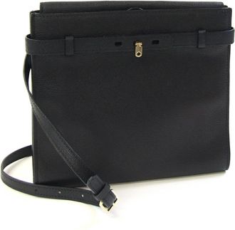 Valextra Leather Shoulder Bag (Pre-Owned)