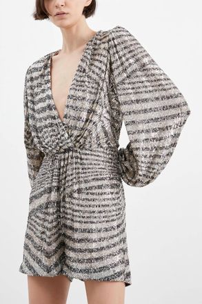 In The Mood For Love Clelia Jumpsuit In Grey