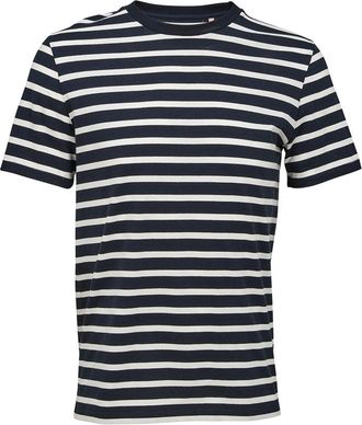 Russell Athletic Mens Authentic Pique Polo Shirt (Navy/Off White) - Size X-Large