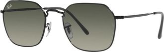 Ray-Ban Zwart/Grijs Getinte Zonnebril - unisex - Zonnebrillen - Zwart - 55 MM - Accessoires