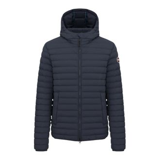 Colmar Blauwe Lichtgewicht Gewatteerde Jas - Heren - Gewatteerde jassen - Blauw - M - Polyester - Jassen