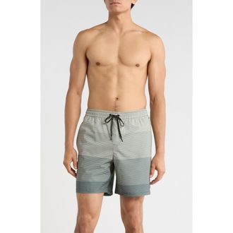 Quiksilver Spraydeck Volley Swim Shorts in Urban Chic at Nordstrom Rack, Size X-Large
