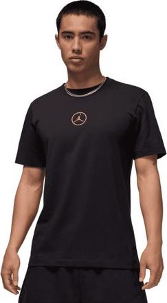 Nike Jordan Mens Flight Essentials Jumpman Short Sleeve Crew - Black/Sail/Varsity Red Size 3XL