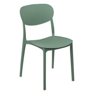 5five Simply Smart 5five Simply Smart - Silla Apilable De Pl&aacute;stico Verde Plasta - 5five