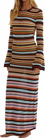 Beach Riot Joia Knit Dress In Paradise Stripe