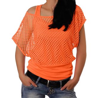 Generic 8S Neon Mesh Top for Women Fishnet T Shirts Sheer Off Shoulder Tops and Vest 2 Pieces Set Party Outfit Sexy Disco Clothes Y2K Gothic Tops Retro 9s 8s 