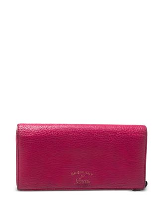 Gucci Swing leather wallet - Pink