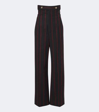 Vivienne Westwood Lauren wool, alpaca, and mohair-blend pants