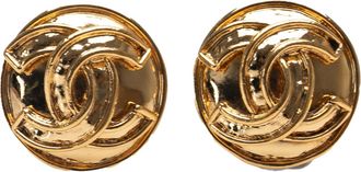 Chanel Logo Clip-on Oorbellen
