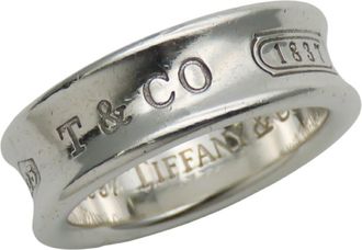 Tiffany & Co. Silver Silver 925 Band Ring (Pre-Owned)