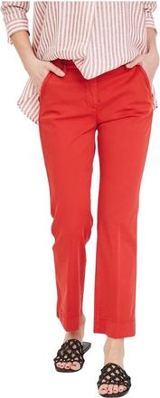 Via Masini 80 Stijlvolle broek voor heren - Dames - Straight fit broeken - Rood - S - Broeken