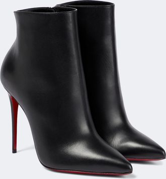 Christian Louboutin So Kate 100 leather ankle boots