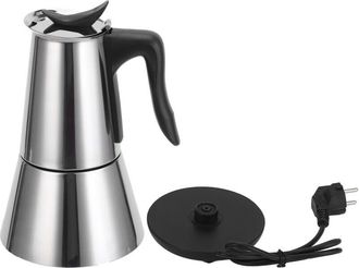 OEM Cafetera El&eacute;ctrica De Acero Inoxidable De 300 Ml, Hervidor Dom&eacute;stico Para El Hogar, Enchufe Europeo De 220 V