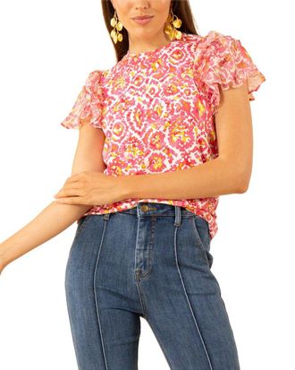 Hale Bob Hale Bob Novalee Short Sleeve Top