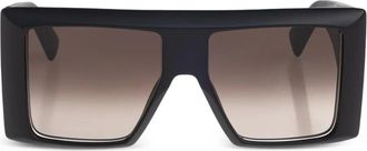 Balmain Occhiali da sole squadrati - Nero