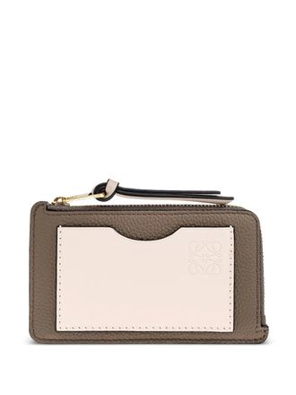 Loewe Portacarte con zip - Toni neutri