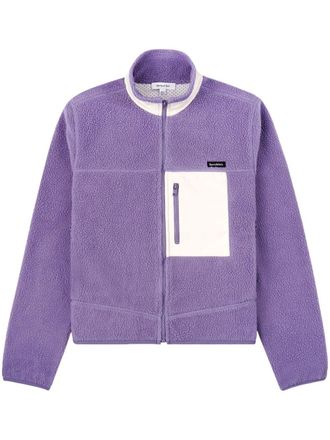 Sporty & Rich Giacca Sherpa - Viola