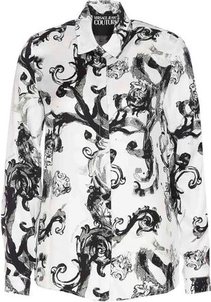 Versace Jeans Couture Shirts - Dames - Overhemden - Wit - XL - Overhemden