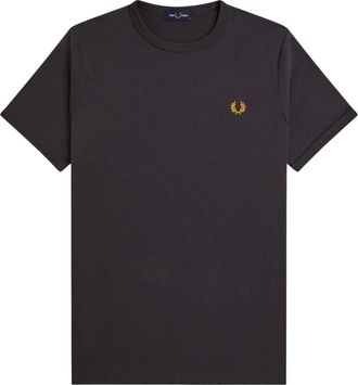 Fred Perry Hombre, Camisetas, Gris, Talla: XL