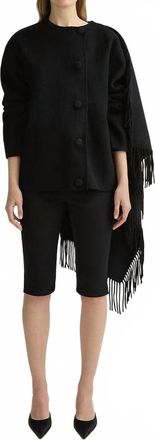 Poss&eacute; Wren Boxy Coat In Black