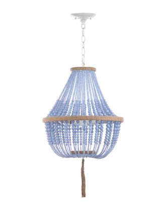 Safavieh Lush Kristi 3-Light 16.5In Beaded Pendant