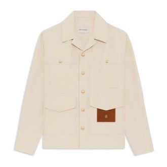 Dr&ocirc;le de Monsieur Light Jackets, male, Beige, Size: XS Pockets Jacket