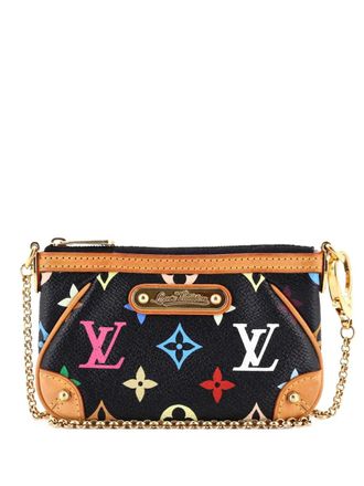 Louis Vuitton Milla Pochette Monogram Multicolor MM clutch bag - Nero