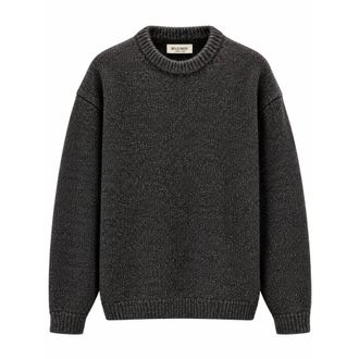 Rold Skov Dean Crewneck - Heren - Truien - Zwart - Maat: M Katoen