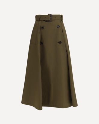 Burberry Trench midi Skirt Female 8