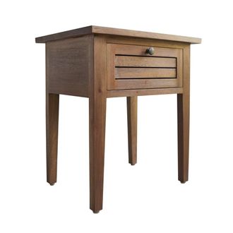 Tikamoon Mesita de acacia maciza