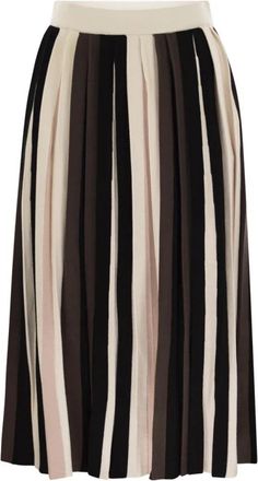 Max Mara Pleiadi Skirt - Dames - Midirokken - Veelkleurig - XS - Rokken