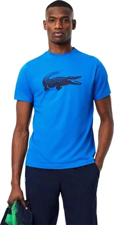 Lacoste Heren Daniil Medvedev T-Shirt (Blauw)