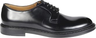Doucal's Stijlvolle Derby Veterschoenen voor Mannen - Heren - Veterschoenen - Zwart - 43 1/2 EU - Schoenen