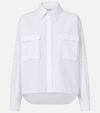 Max Mara Tenue cotton poplin shirt