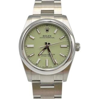 Rolex unisex, Pre-owned, Groen, Maat: ONE Size