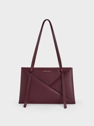 Charles & Keith Midori Geometric Tote Bag