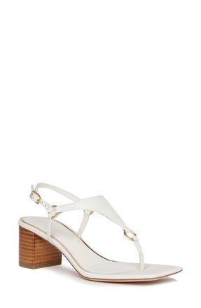 Paige Elara Ankle Strap Sandal in Cream at Nordstrom, Size 10.5