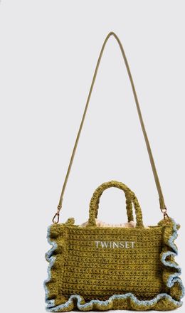 Twinset Borsa in tessuto crochet