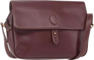 Cartier Pre-owned Cross Body Bags, female, Red, Size: ONE SIZE Pre-owned Vintage Cross Body Bag