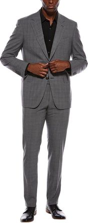 Canali 2pc Wool Suit with Flat Front Pant