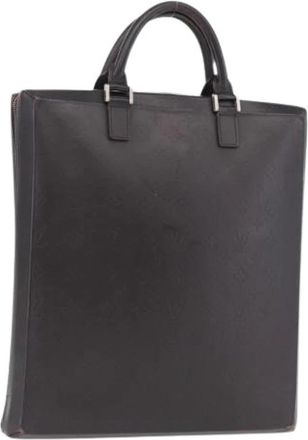 Louis Vuitton Pre-owned Hand Bag - Heren - Vintage Handtas - Bruin - ONE Size - Vintage