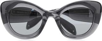 Alexander McQueen Stijlvolle zonnebril voor vrouwen - Dames - Zonnebrillen - Grijs - ONE Size - Accessoires