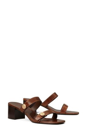 Tory Burch Romy City Slide Sandal in Milk Chocolate at Nordstrom, Size 10.5