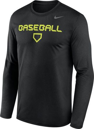 Nike Mens Legend Baseball Dri-FIT T-Shirt in Black | M22284P473NKBS-BLK