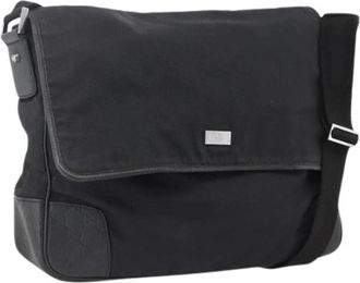 Gucci Pre-owned Vintage Schoudertas - Dames - Vintage Schoudertas - Zwart - ONE Size - Leer - Vintage
