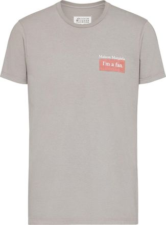 Maison Margiela Coral Patch Relaxed Cotton T-Shirt