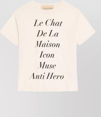 Valentino Garavani cotton printed t-shirt